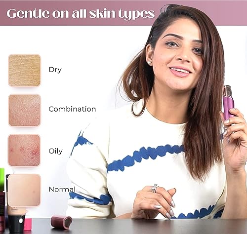 Miniatura 2 de Depilación facial de Parichan para mujer  Recortadora de vello facial sin dolor  Rápido y suave, toque final para labios superiores, barbilla y