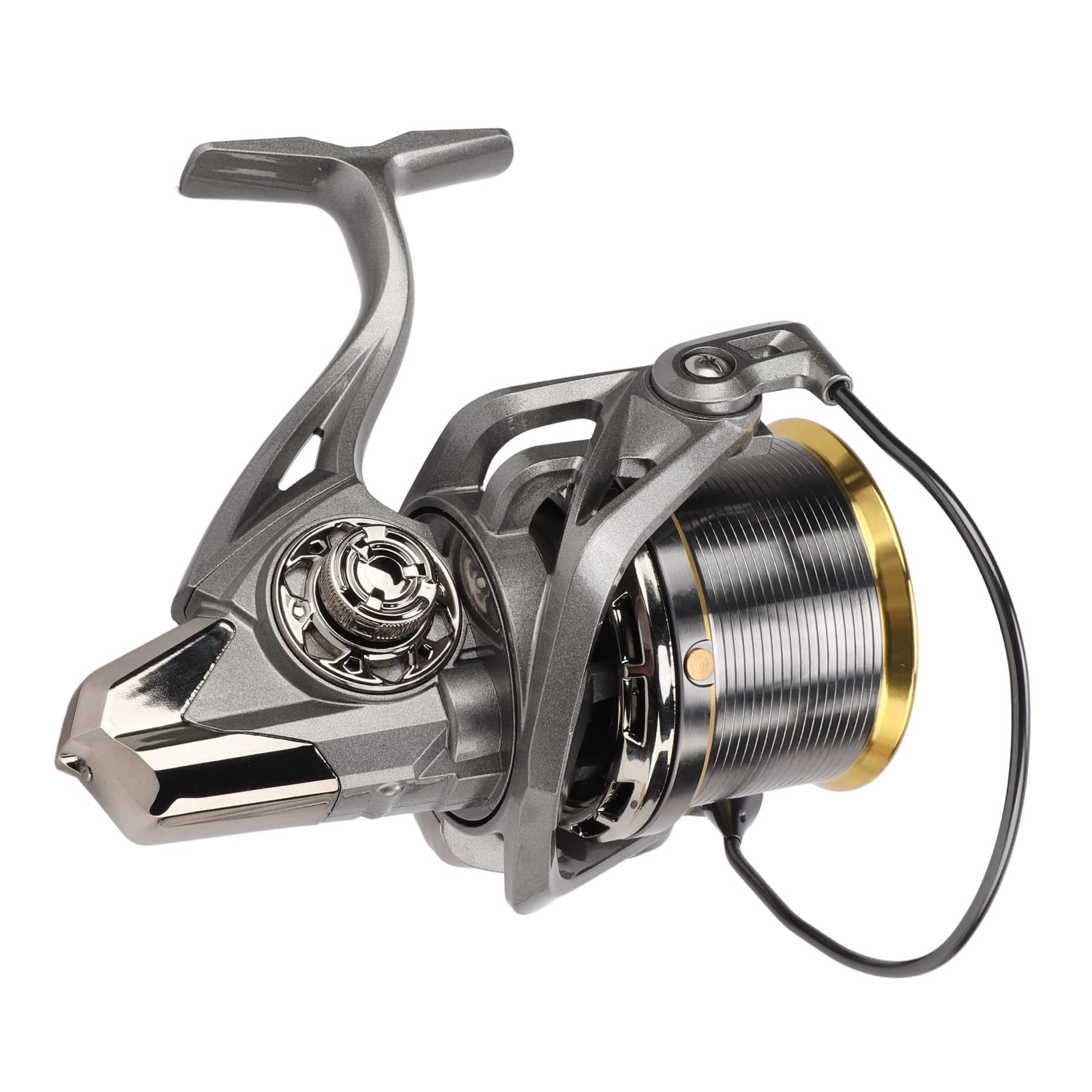 AL Outdoors 4.8:1 kołowrotek spinningowy, łożyska 17+1, lekki nylonowy korpus z metalowym wahaczem i wrzecionem ze stali nierdzewnej, 740g, odpowiedni do rzek i jezior