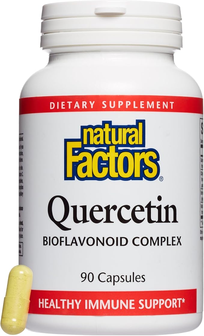 Natural Factors Quercetin Bioflavonoid Complex 90 caps Amazon.ca