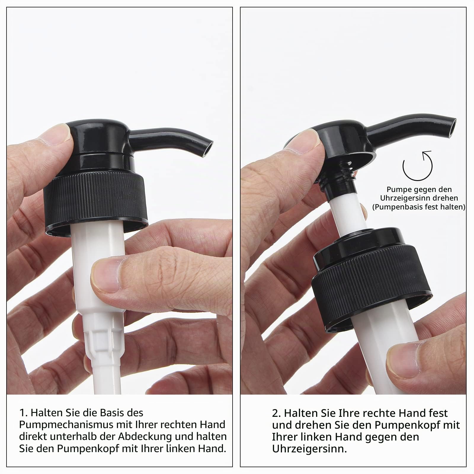 Shampoo und Conditioner Spender für Duschwand 3-Kammer-mit Bohrer Freie quadratische Dusche Seifenspender Wandhalterung mit Wasserdichten Etiketten (3B3W-Green)