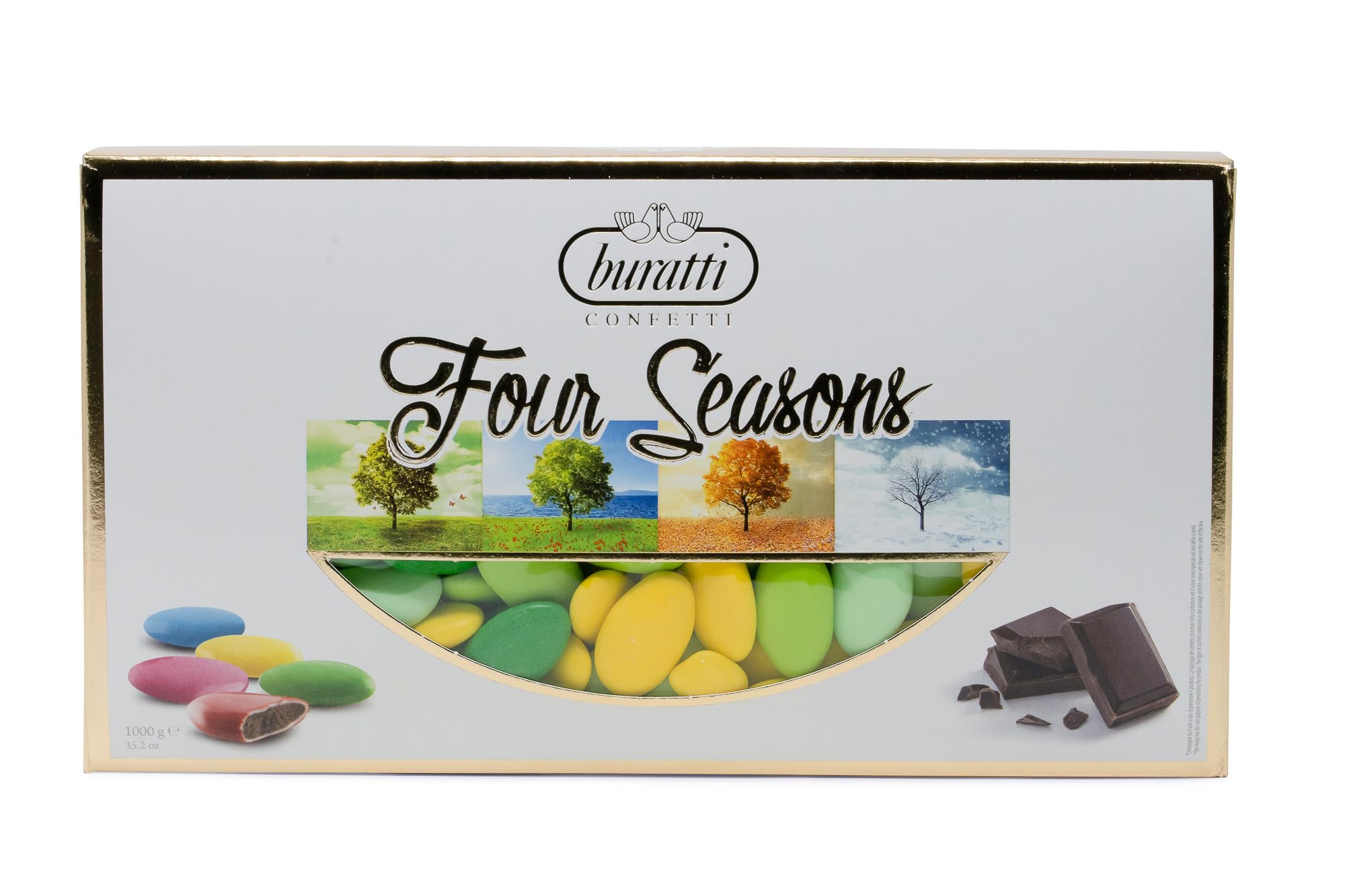 Buratti Confetti Chocolates Azucarados De Verano 1000 g