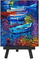 Vista 5 de Pack de 12 minicaballetes de madera, de eBoot, color negro