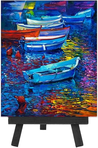 Miniatura 5 de Pack de 12 minicaballetes de madera, de eBoot, color negro