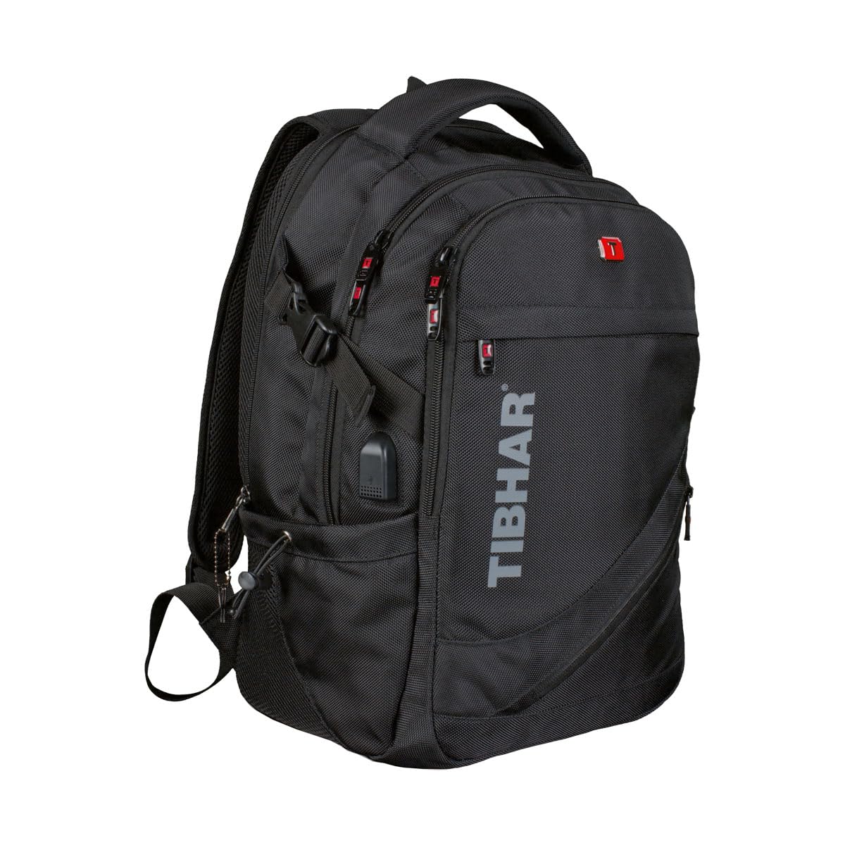 Tibhar Shanghai, noir/Sac à dos/Tennis de table