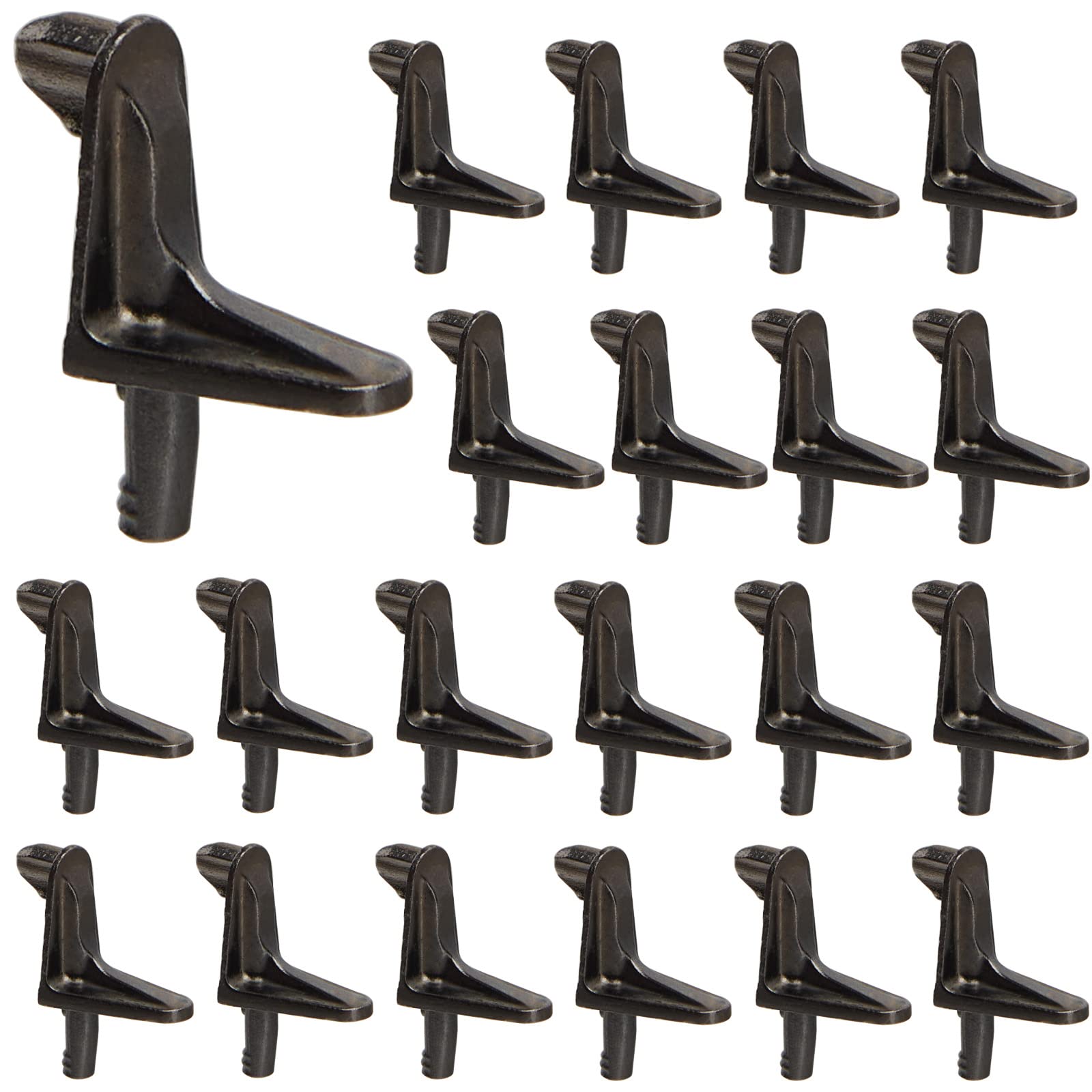 Photo 1 of 100Pcs Shelf Bracket Support Pegs,3mm Diameter Shelf Pins Pegs,Bookshelf Pegs,Cabinet Shelf Bracket Pegs,Closet Furniture Holes Support Pegs,Suitable for Wooden Bracket Board