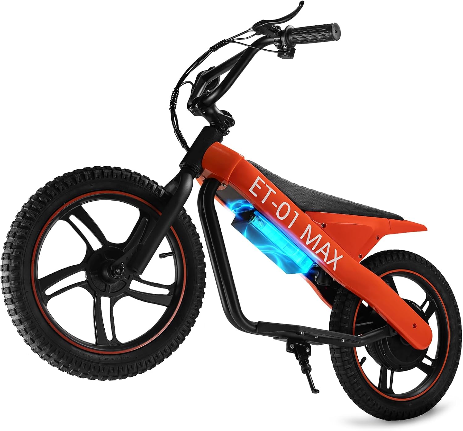 Electric Bike for Kids, 350W/250W Motor, 36V 7.8/5.2Ah, 15.5/13.7 MPH, 15/12 Miles Long Range, 16" Tires, Kids Electric Bike Aged 6 and Above, Youth Off-Road Electric Bicycle