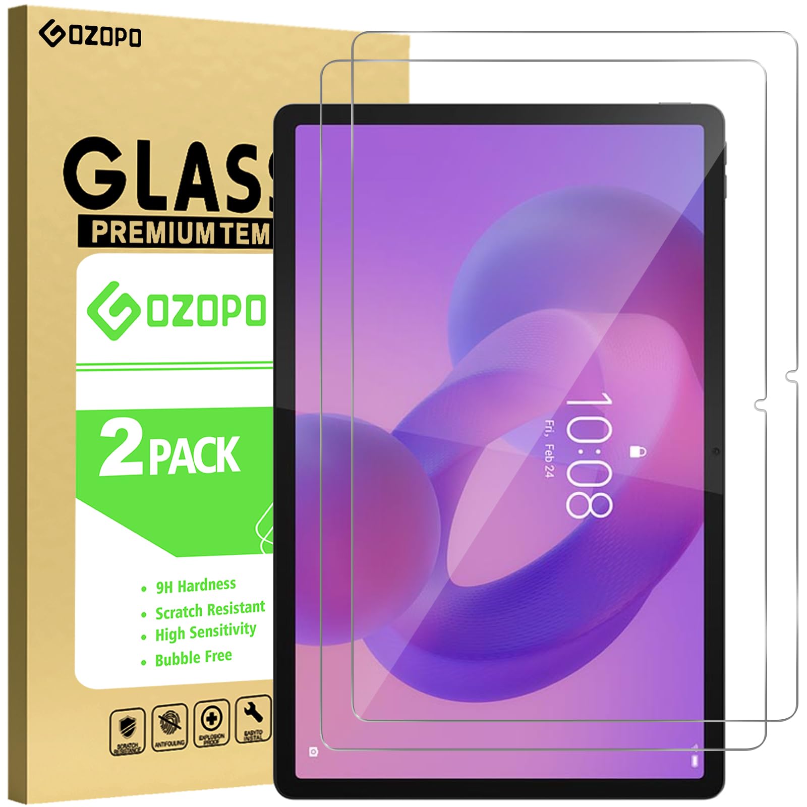 Protection D'écran Anti-Espion Pour Lenovo Idea Tab Pro 12,7 Pouces - Filtre Confidentialité, Anti-reflet, Dureté 9H