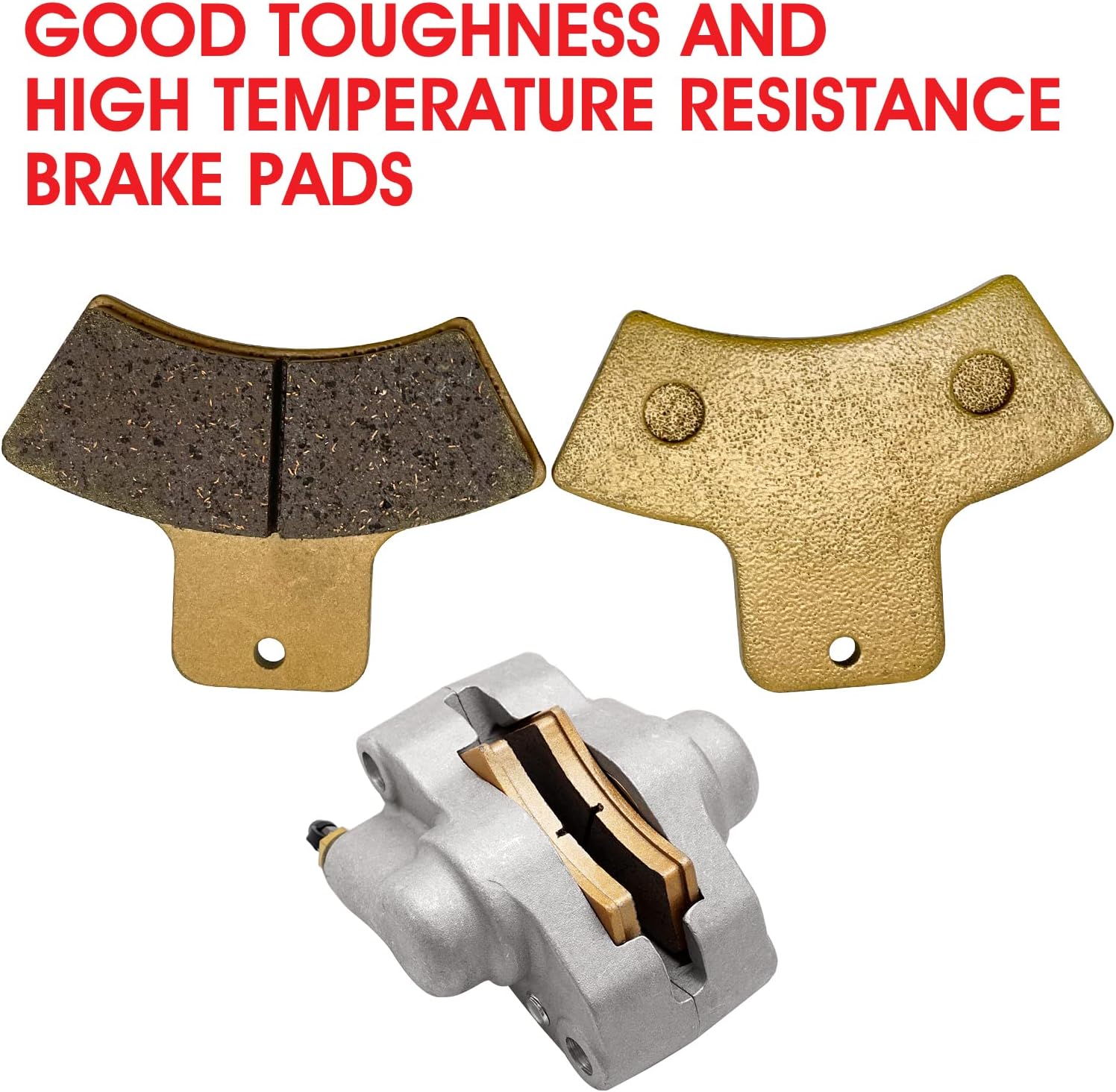 Rear Brake Caliper Assembly for Polaris Sportsman 335 400 500 Worker 335 500 Diesel 455,OEM# 1910553 1910366 1930818 1910441
