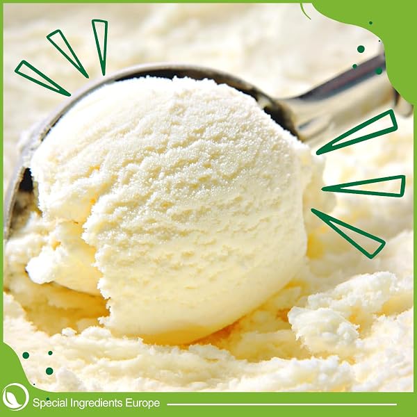 Special Ingredients Ice Cream Stabiliser 100g - Stabilisant pour glaces & sorbets - Convient aux végétariens & véganes - Sans gluten - Non-OGM - Qualité supérieure - Emballage recyclable - 4
