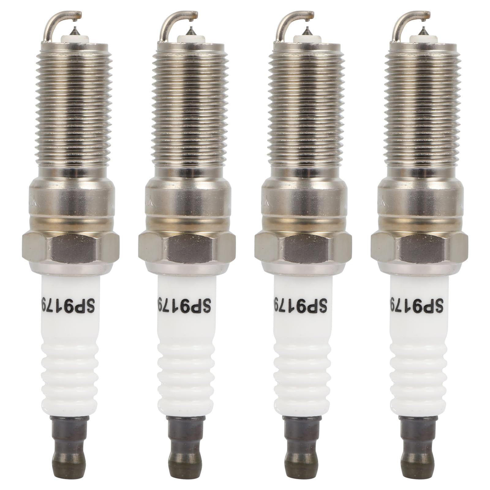 ECCPP Spark Plug Platinum Iridium Fit for Ford for Edge 2012-2020,for Jaguar for X 2017-2017 Replacement for 91794 (4 Spark Plugs)