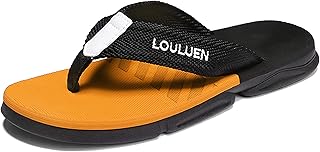 Chanclas Mujer Hombres Sandalias de Dedo con Apoyo del Arco Verano Playa Sandalias de piscina Ortopedicas Flip Flop Antideslizante Zapatos Cómodos para Caminar Unisex Adulto 35-44 EU