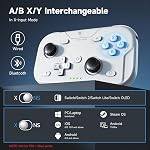AceGamer 2 Pack Wireless Pocket Controller for Nintendo Switch/Switch 2/Android/iOS/PC/Steamdeck/Tablet,1000Hz Polling Rate, Mini Bluetooth Controller with Lift-Stick/6-axis Gyroscope/Turbo/Vibration