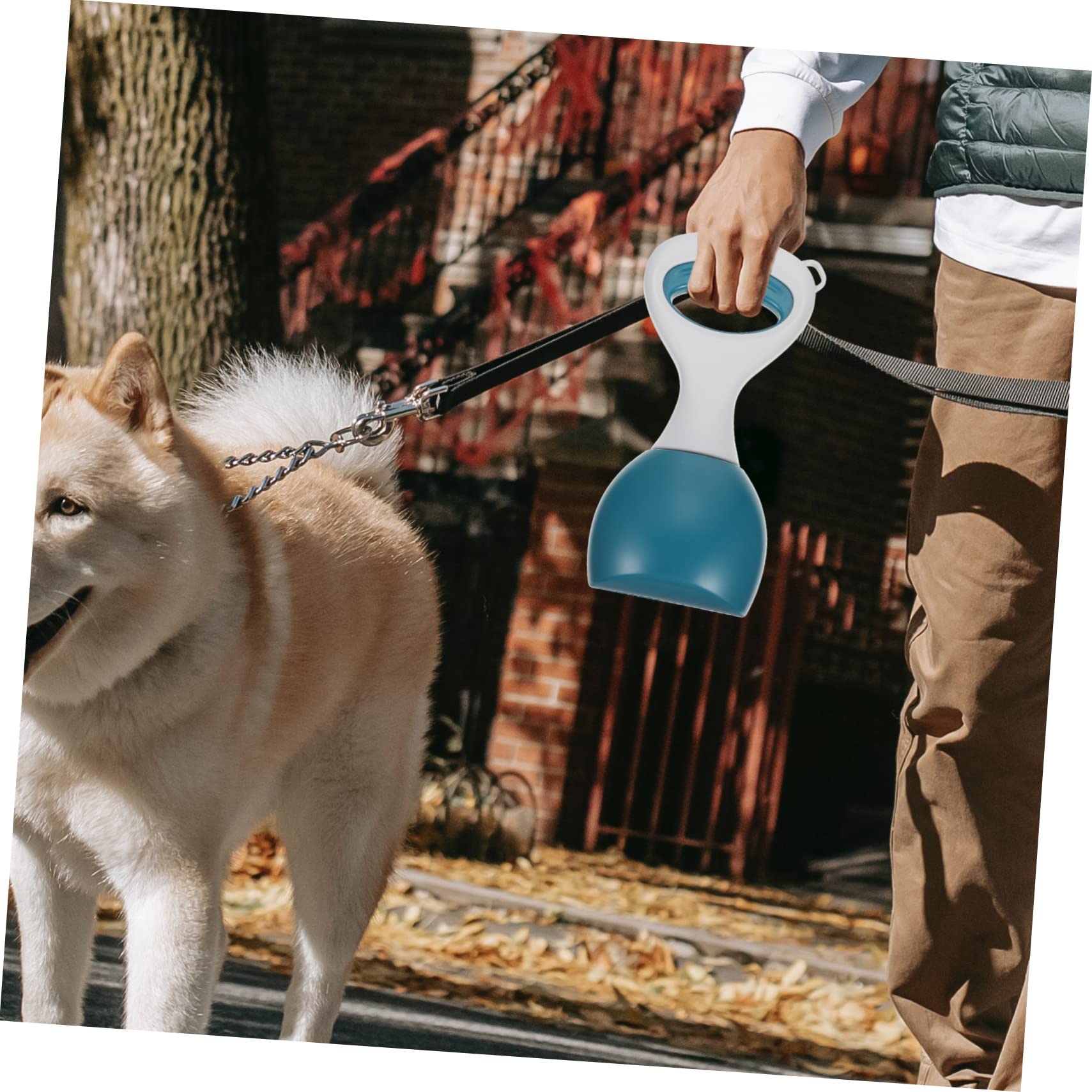 FRCOLOR 2pièces Ramasseur De Déjections Canines Outil De Nettoyage pour Animaux Ramasse-crottes Portable avec pour Propriétaires De Chiens