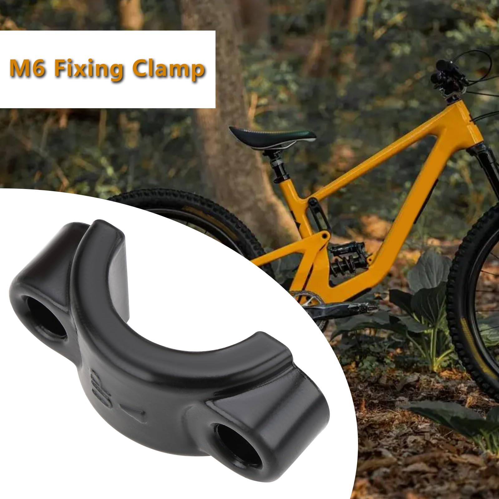 Lot De 2 Colliers De Serrage M6 En Aluminium Pour Leviers De Frein De Vélo électrique – Couleur Noir - 11