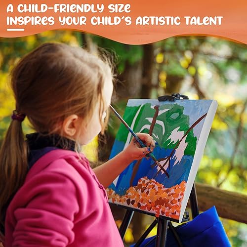 Miniatura 4 de Lienzo estirado para pintar, lienzo en blanco de algodón, círculo cuadrado para artista, hexagonal, paneles enmarcados para óleo, acrílico y arte de