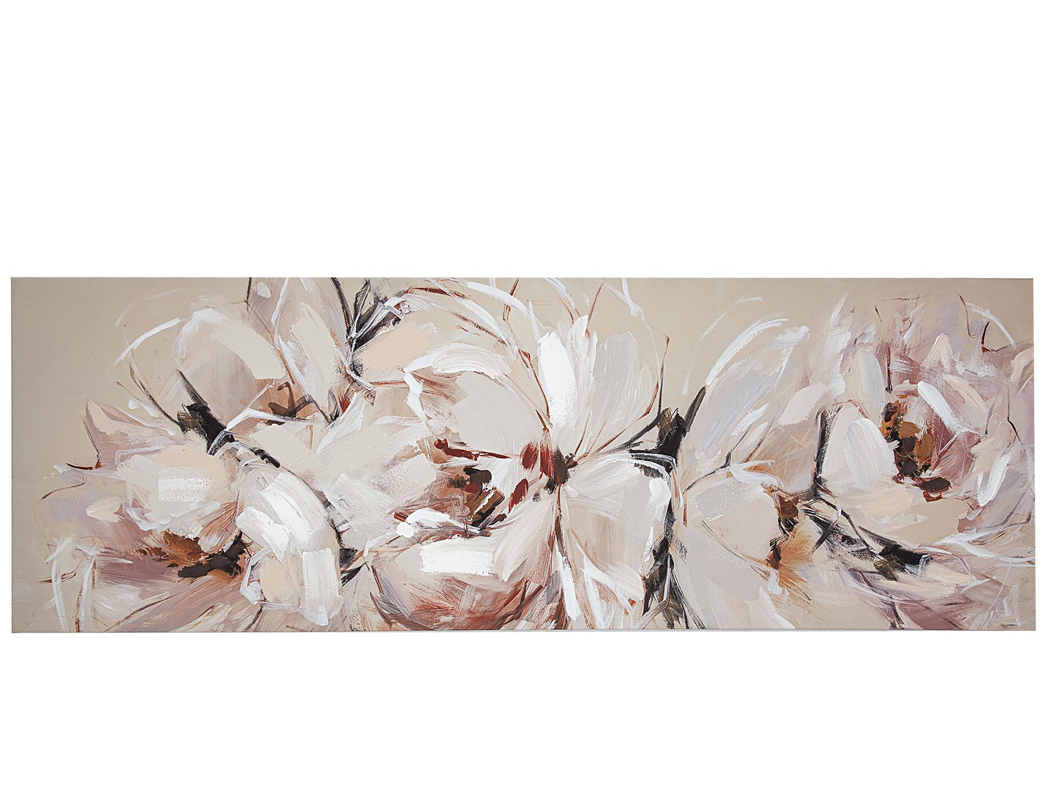 CUADRO OLEO PINTURA FLORES
