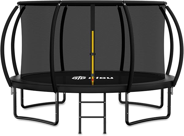 SONGMICS Trampoline, 12 ft Recreational Trampolines