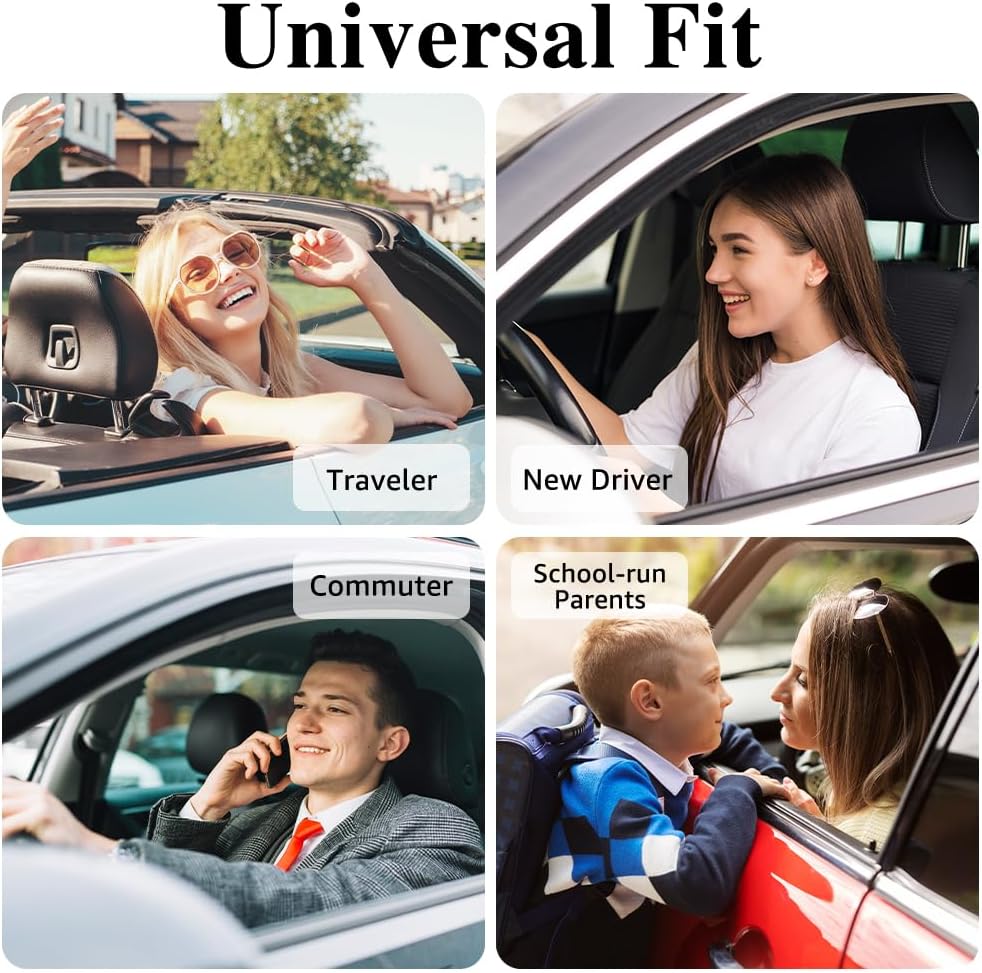 Drive Safe I Need You Here with Me Car Visor Clip, Stainless Steel Visor Clips for Cars, Valentines Day Car Accessories, Driving Gifts for Couple, Safe Driving Reminder for Soulmate Driver