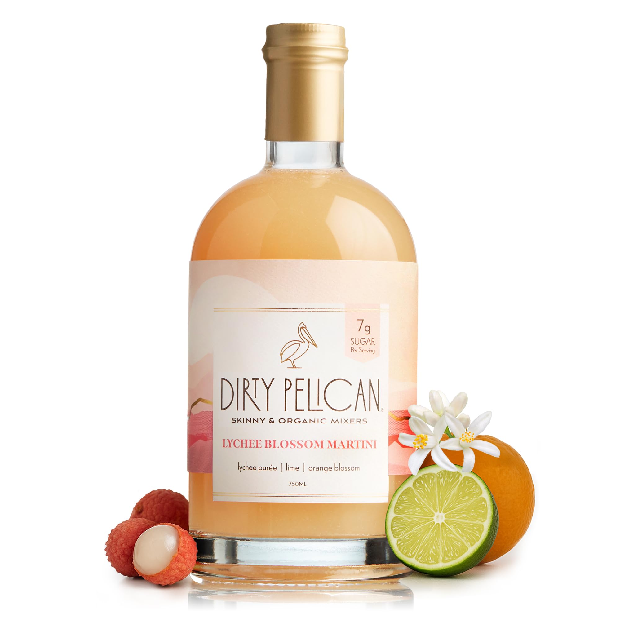 Amazon.com : Dirty Pelican Cocktail Mixers - Lychee Blossom