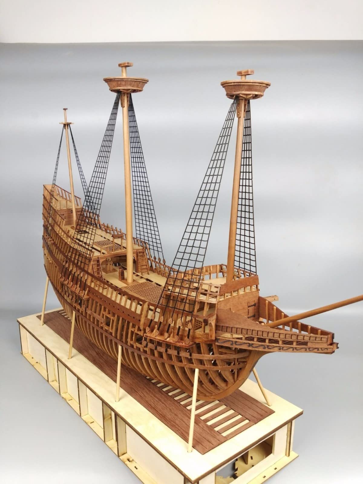 SIourso Bootsschiff Modellbausatz Schiffsmodellbausätze 1/48 Maßstab Mayflower Full Rib Holz Schiffsbausatz
