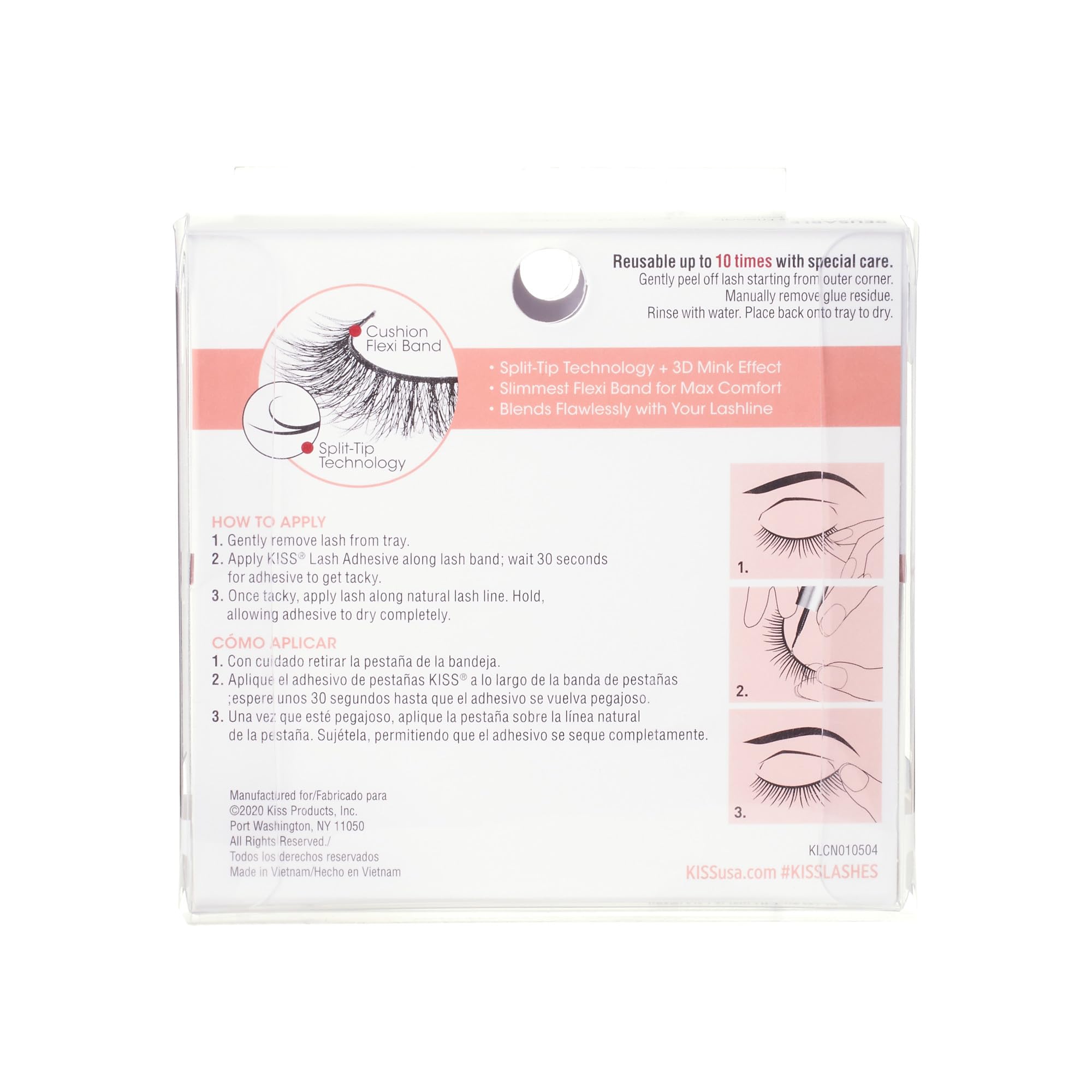 KISS Lash Couture Naked Drama False Eyelashes