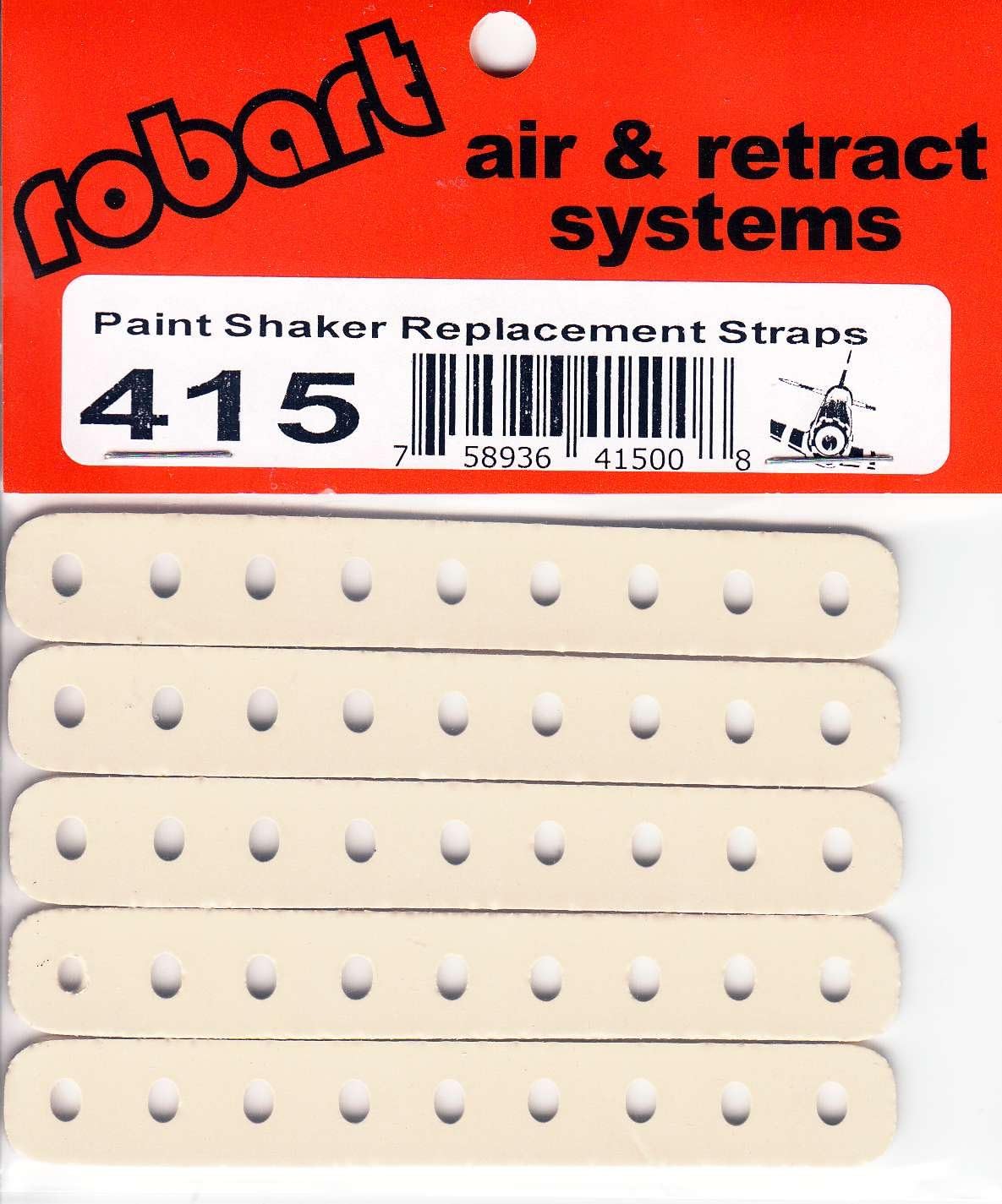 RBT415 Robart Paint Shaker Replacement Straps (5 pcs