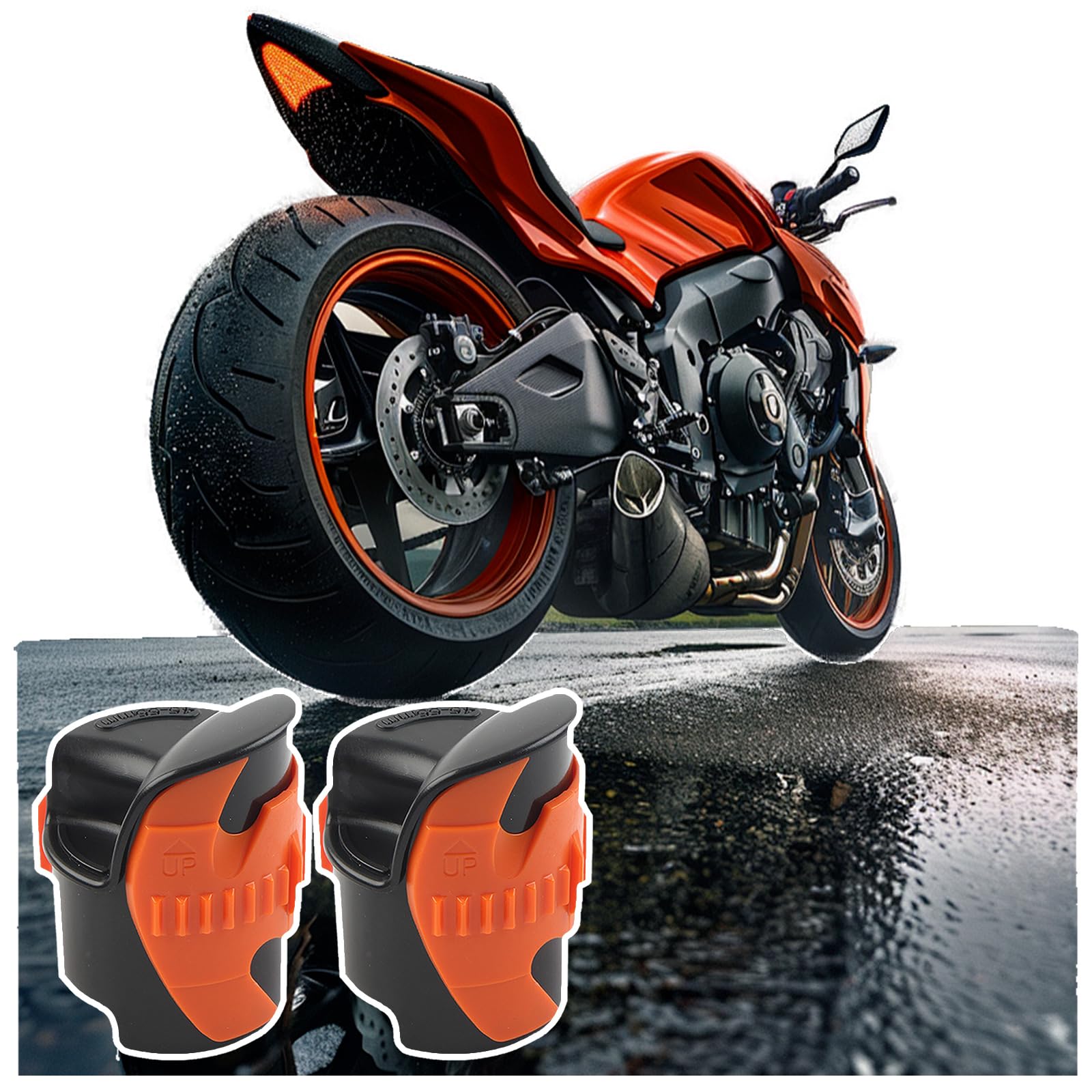 Windance Strumento Per Pulizia Guarnizioni Forcella Moto – Adatto A Diametri 45-55 Mm, In ABS Resistente