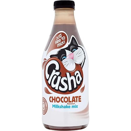 Crusha Chocolate Milkshake Flavouring 1L Bottle: Amazon.co ...