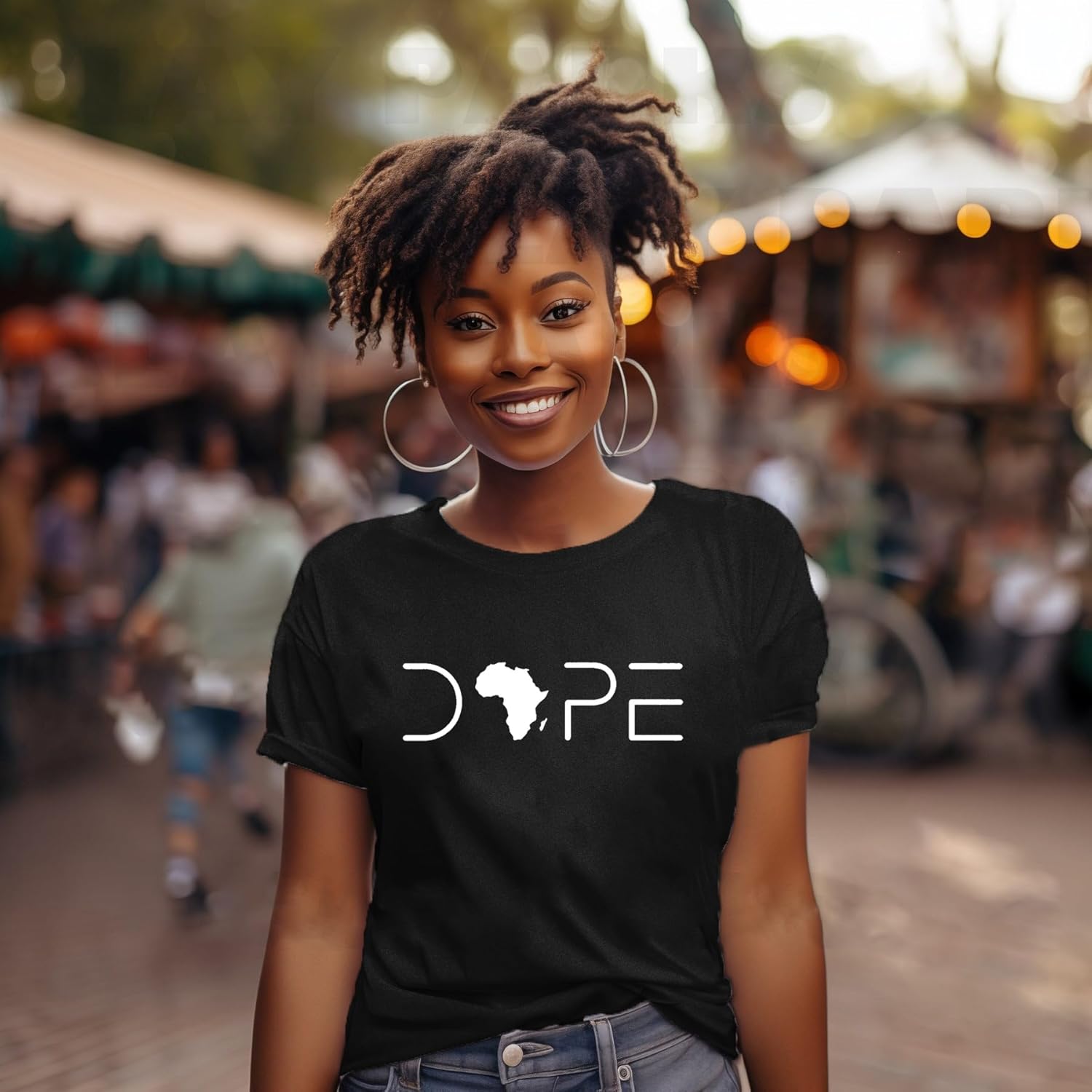 Womens Black Pride Shirts Black History Month T-Shirt Juneteenth Tee African American Melanin Short Sleeve - Image 3