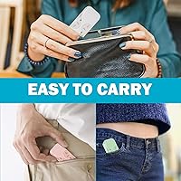 Vista 7 de 4 Pack Portable Floss Dispenser Refillable Dental Floss Picks Case Floss Storage Case for Adults Travel Flossers Organizer Floss Sticks Tooth Picks