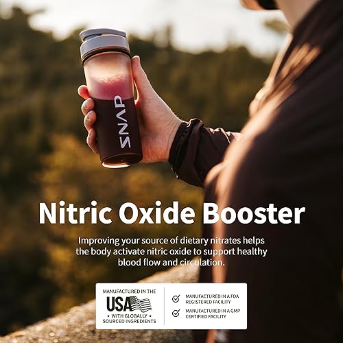 Vista 7 de Snap Supplements Polvo de raíz de remolacha orgánica, suplemento superalimenticio de óxido nítrico con remolacha, vitaminas B, granada y espinaca