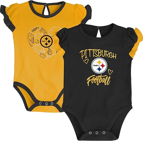 Miniatura 1 de Outerstuff NFL - Conjunto de 2 piezas para recién nacidos con diseño de enredadera