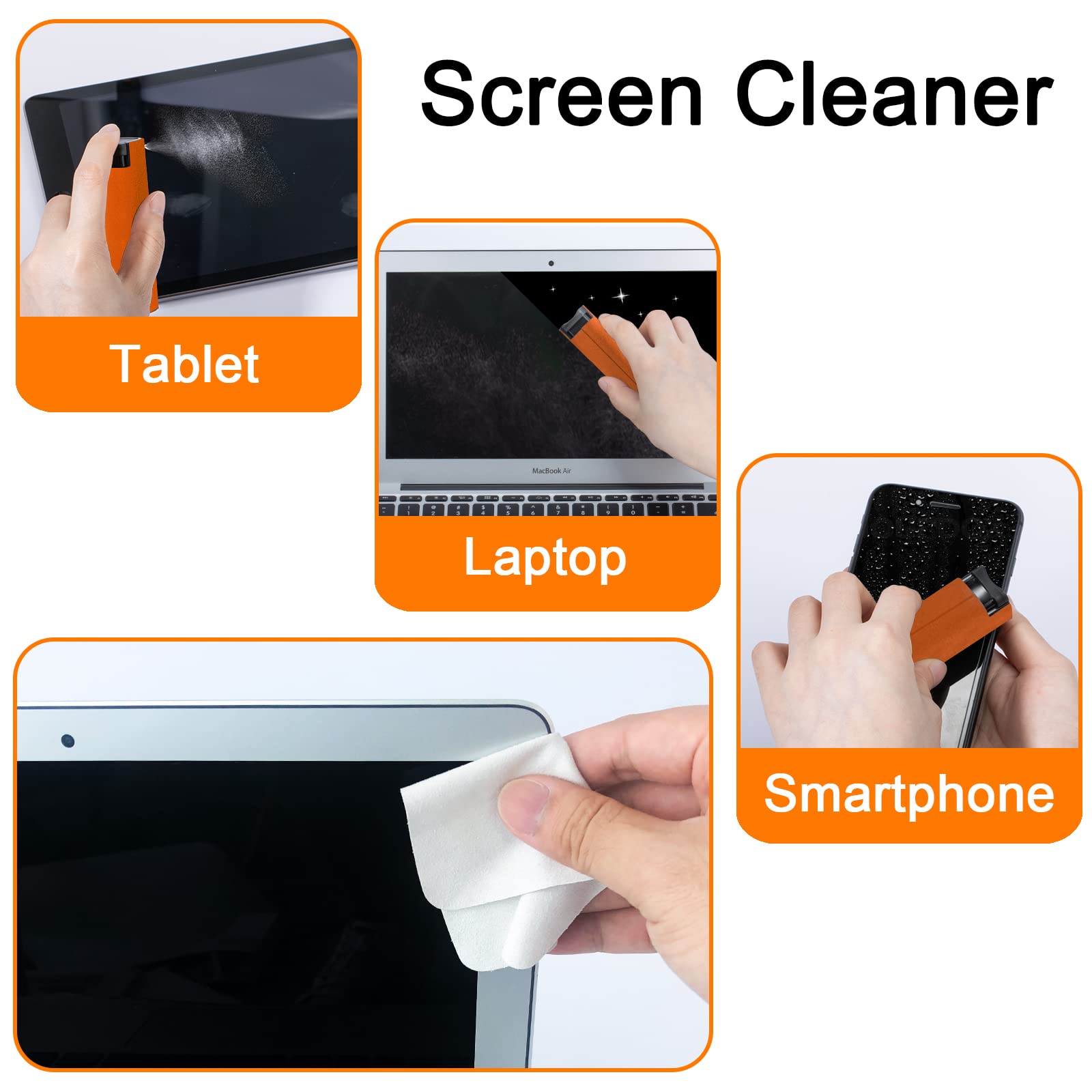 Strumento Multifunzione Per SIM – Spazzola Pulente E Ago Espulsione Per Telefoni, Tablet, Laptop, Cuffie