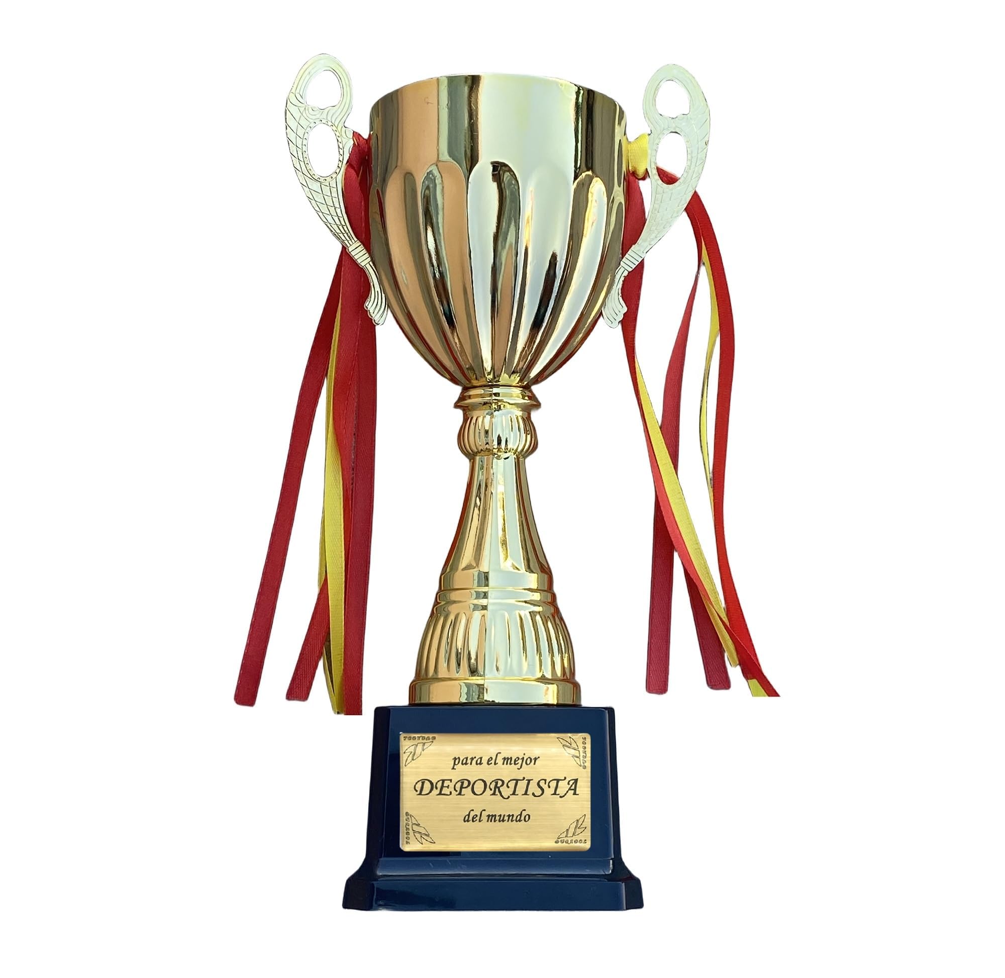 Durabol Premio Copa de Trofeos con Pegatina para Regalos al Mejor del Mundo Una Variedad de Opciones de Texto, Familiares y Amigos. — view 22