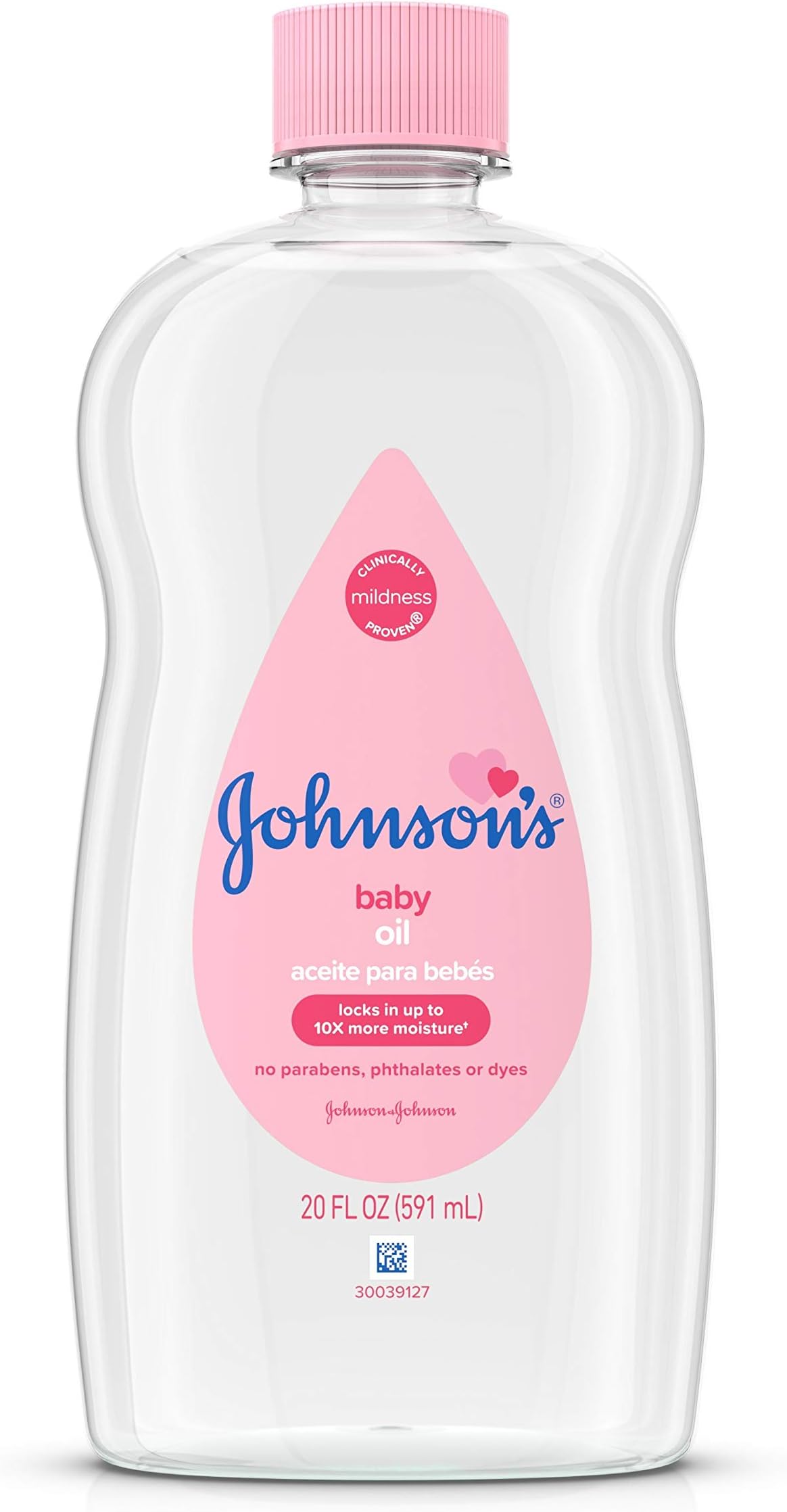 JJ BABY OIL 3320 20 OZ