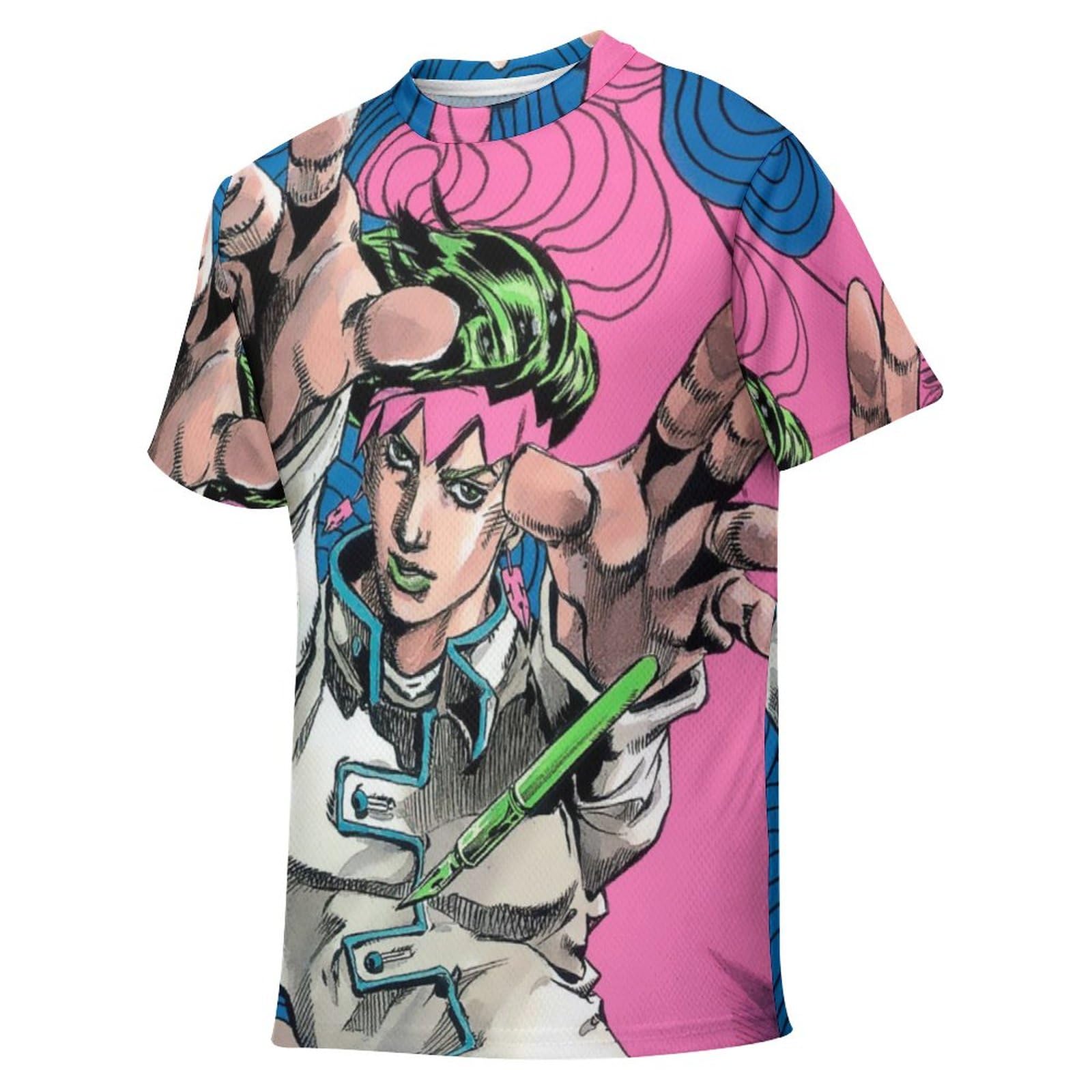 Amazon.co.jp: Tシャツ キッズ 半袖 ジョジョの奇妙な冒険 岸辺露伴 
