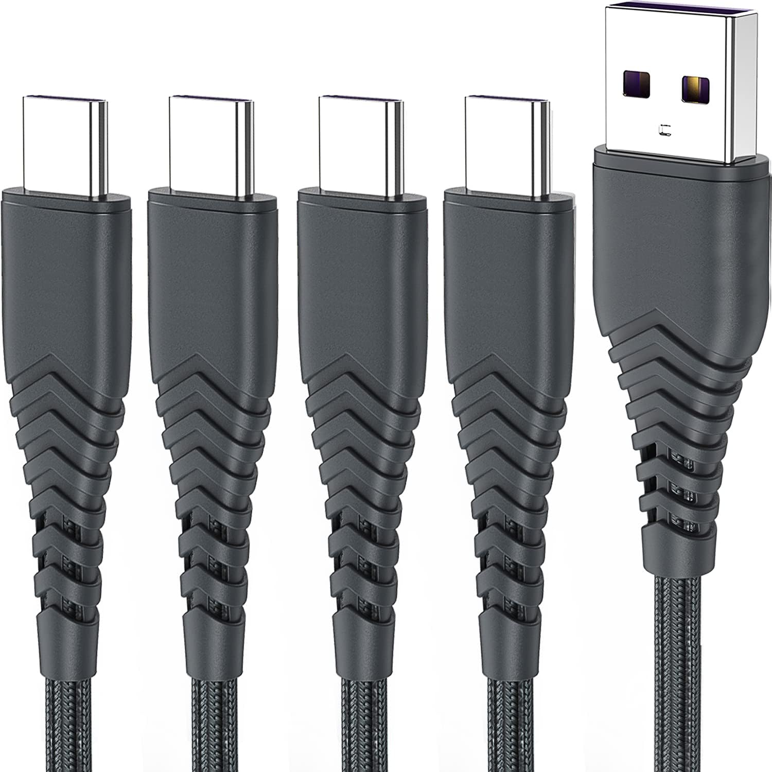 USB C Charger Cable Fast Charging Cord for Samsung Galaxy S20 S21 Plus Ultra Fe 5G/S22,A20 A13 A52 A32 5G A12 A10e A50 A51 A71,S10,A21 A03S A02S,Phone Charge Wire 1ft 3ft 6ft 10ft,USB A to USB Type C