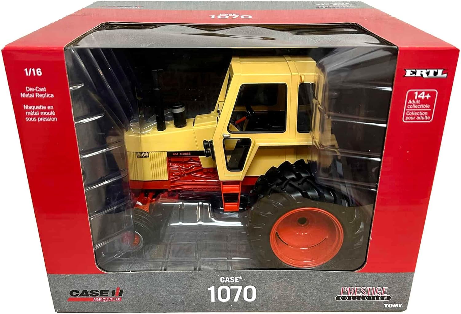 1/16 Case 1070 Agri King 2WD Tractor with Cab & Rear Duals, ERTL Prestige Collection Limited Edition 44387