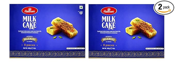 Haldiram Milk Cake 400 g X 2 Box