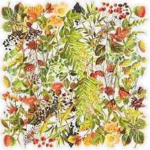 40Pcs Shallow Grass Stickers for Scrapbooking,Self-Adhesive Waterproof PET Transparent Aesthetic Decorative Scrapbook Supplies for Adult Card Making,Letters,Water Bottles,Junk Journal,DIY Crafts