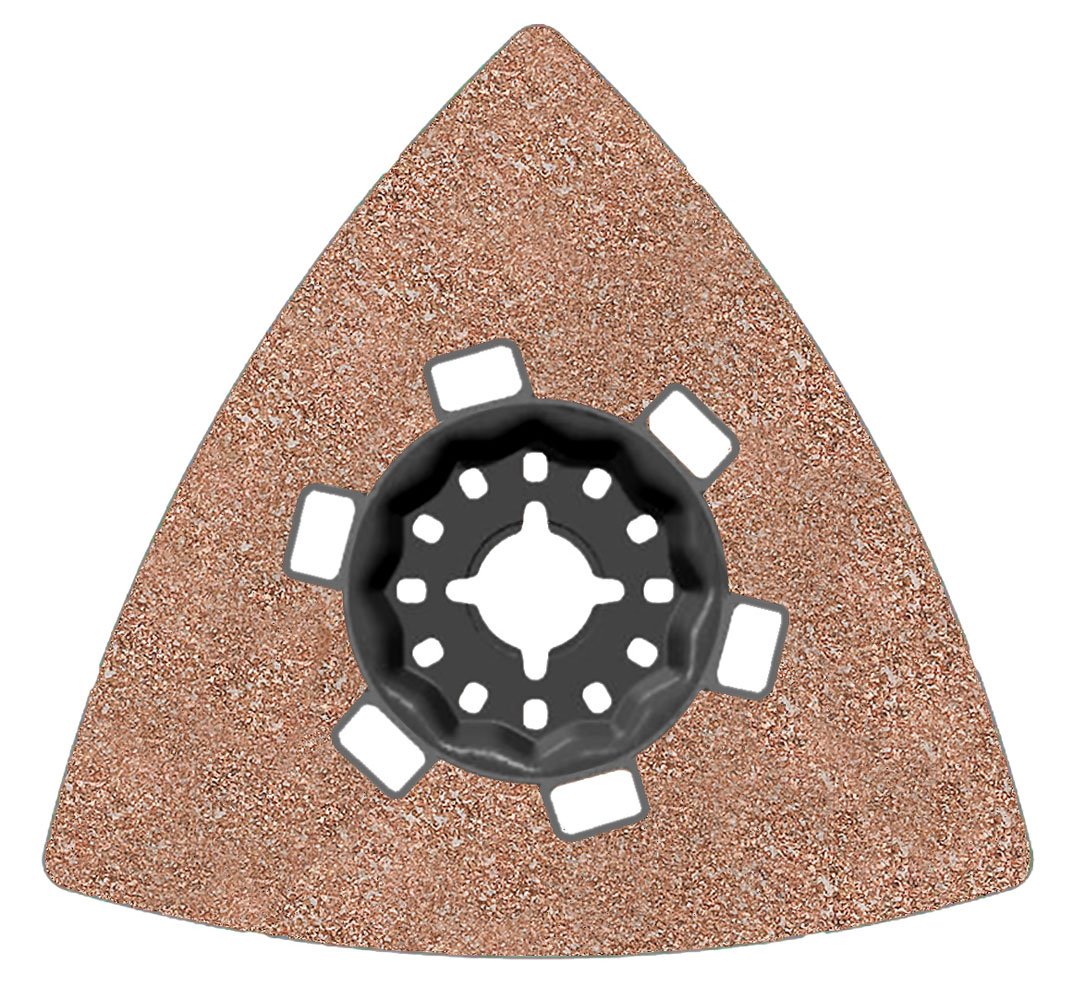 Bosch 2609256 °F02 AVZ 90 RT4 40 Grit Sanding Accessories Starlock Tray, Black