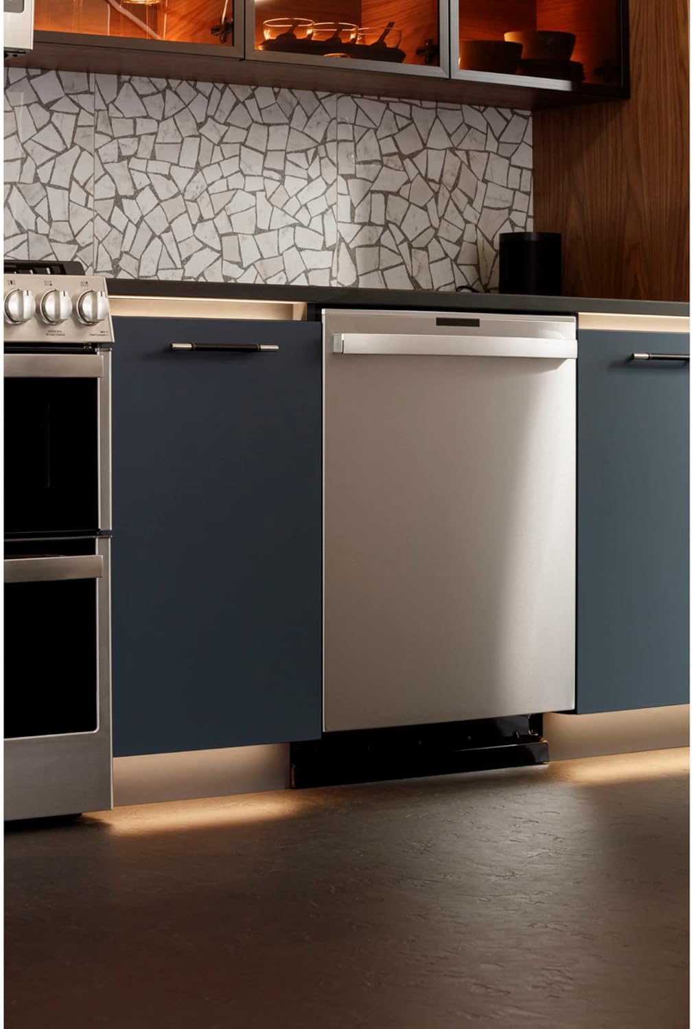 GE Profile PDT785SYNFS 24" Dishwasher with 16 Place Settings WiFi Connnect Twin Turbo Dry Boost Bottle Jets Third Rack Energy Star Certified in Stainless Steel