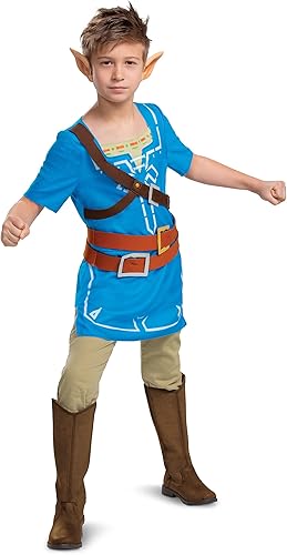 Disguise Link Breath of the Wild - Disfraz clásico para niños