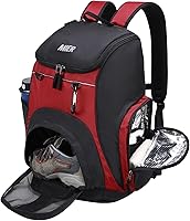 Vista 3 de MIER Gym Backpack 40L Basketball Backpack with Ball Compartment & Shoes Storage Multi-Functional Sports Soccer Bag Large Equipment Back Pack