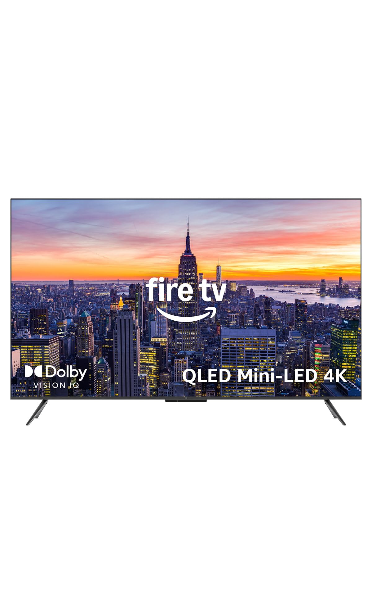 Amazon Fire TV 55" Omni Mini-LED Series, QLED 4K UHD smart TV, Dolby Vision IQ, 144hz gaming mode, Ambient Experience, hands-free with Alexa, 2024 release