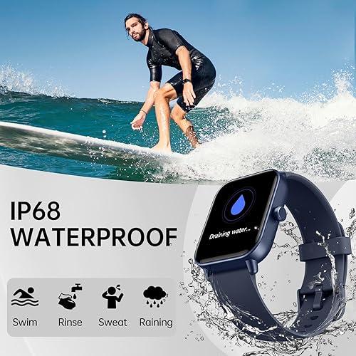 Miniatura 6 de Reloj inteligente para mujeres y hombres (respuestahacer llamadas) con Alexa integrado, compatible con iPhone Android, monitor de sueño y actividad,