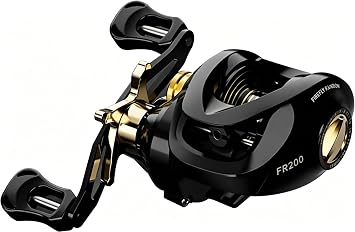 Fishing Baitcasting Reel, Baitcaster Fishing Reels with 18+1BB Stainless Steel Ball Bearings,Magnetic Braking System for Fishing Saltwater Freshwater, Available in 7.21