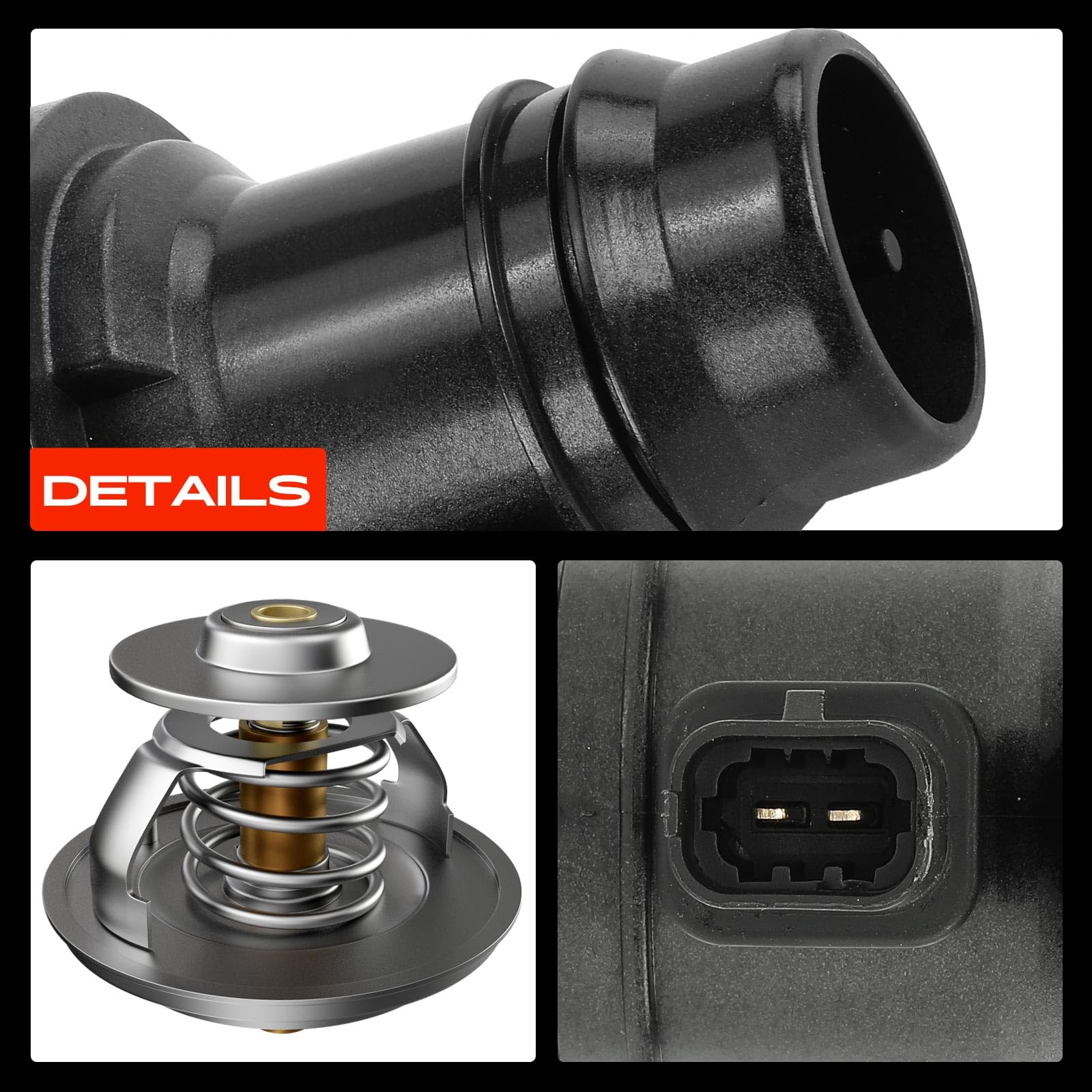 Frankberg Refrigerante del Termostato Benzina Compatibile con Corsa D S07 1.2L Corsa D S07 1.4L Adam M13 1.4L Adam M13 1.2L Corsa E X15 1.4L Replace# 55579011