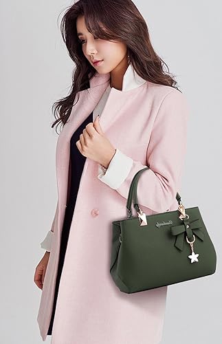 Miniatura 7 de Dreubea - Bolsa para mujer para usar al hombro, cruzada o como bolsa de mano, de piel sintética