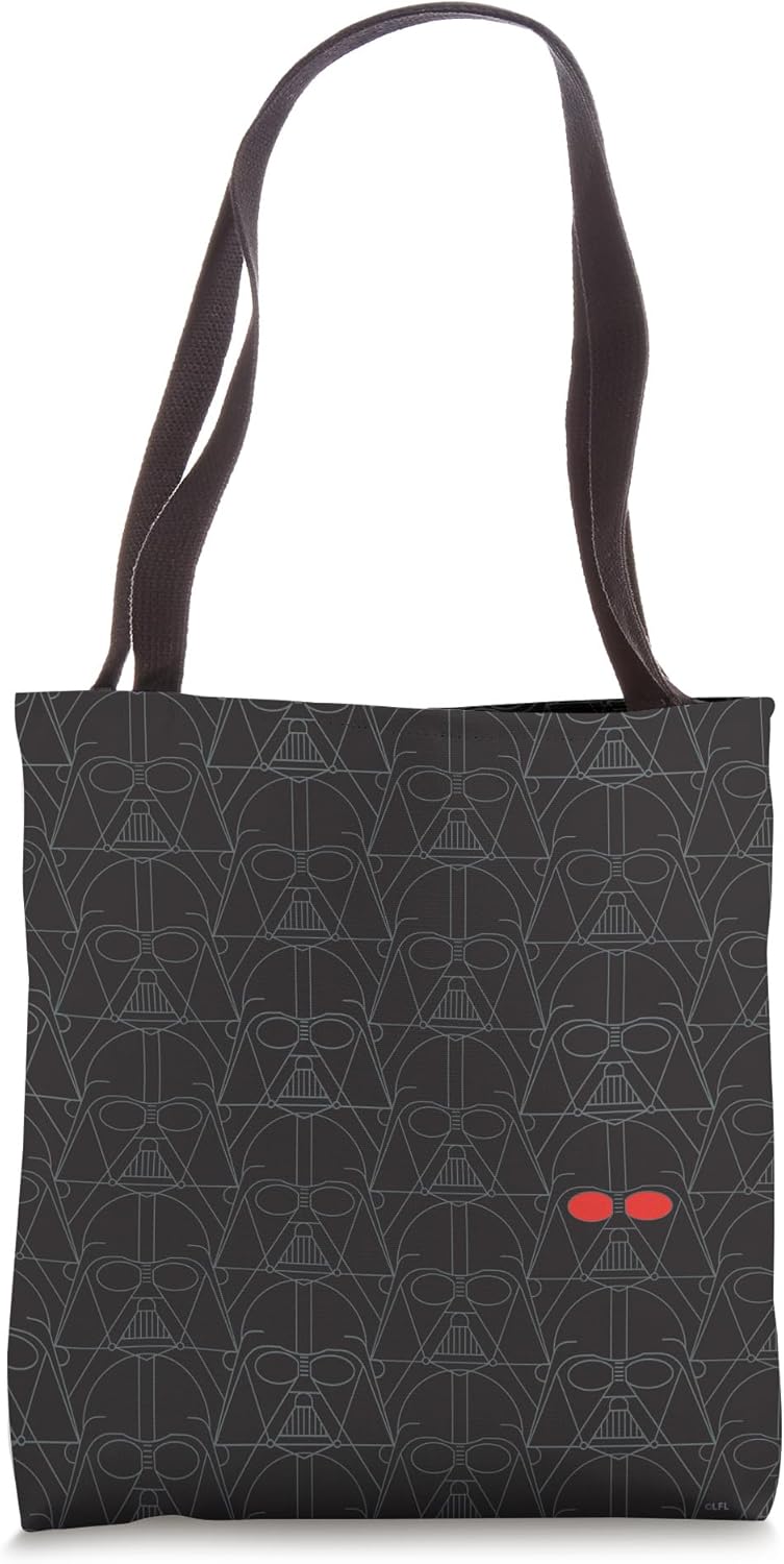 Star Wars Darth Vader Helmet Print Tote Bag